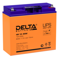 Аккумулятор Delta HR 12-80 W Аккумулятор Delta HR 12-80 W