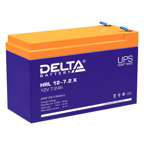 Аккумулятор Delta HRL 12-7,2 X