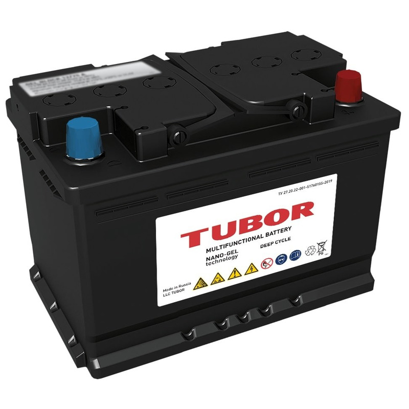 Аккумулятор TUBOR GEL BLOCK Cycle 12/53