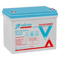 Аккумулятор Vektor Energy GEL 12-75 Аккумулятор Vektor Energy GEL 12-75