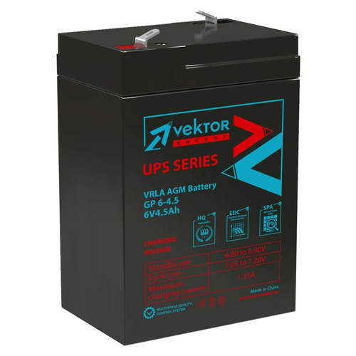 Аккумулятор Vektor Energy GP 6-4.5