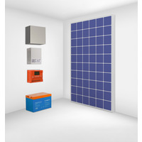 Солнечная электростанция Эко 300-1500 (12 В, чистый синус)