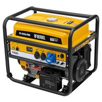 Бензиновый генератор PS-95EA-PRO, 9,5 кВт, 230 В, 40 л, разъём ATS, электростартер Denzel