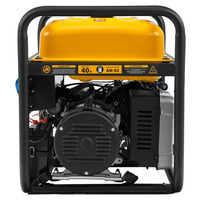 Бензиновый генератор PS-95EA-PRO, 9,5 кВт, 230 В, 40 л, разъём ATS, электростартер Denzel
