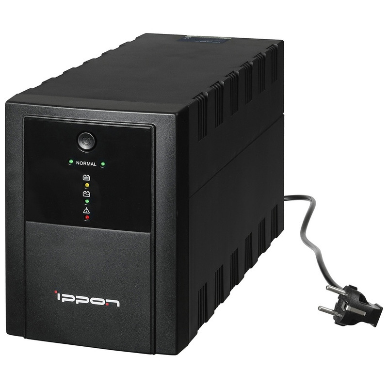 ИБП Ippon Back Basic 1500 Euro 900 Вт 1500 ВА Черный