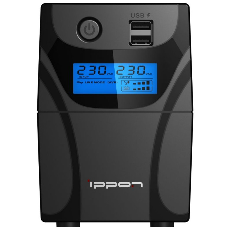 ИБП Ippon Back Power Pro II 700 420 Вт 700 ВА Черный