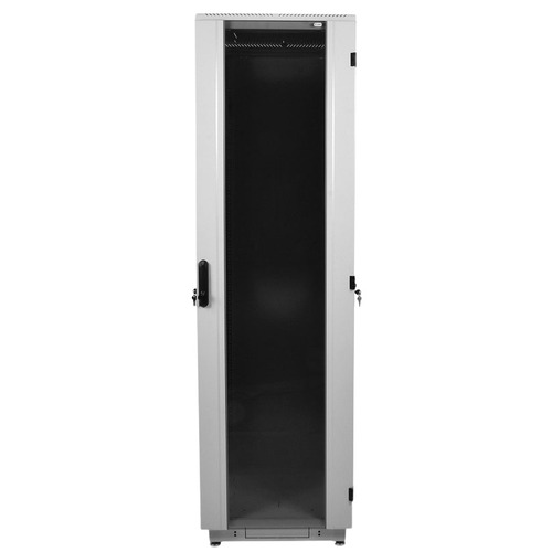 Шкаф телекоммуникационный напольный ЦМО 47U (800 × 800) дверь стекло ШТК-М-47.8.8-1ААА