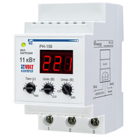 Реле напряжения NOVATEK PH-150 «Volt Control» 50A Реле напряжения NOVATEK PH-150 «Volt Control» 50A